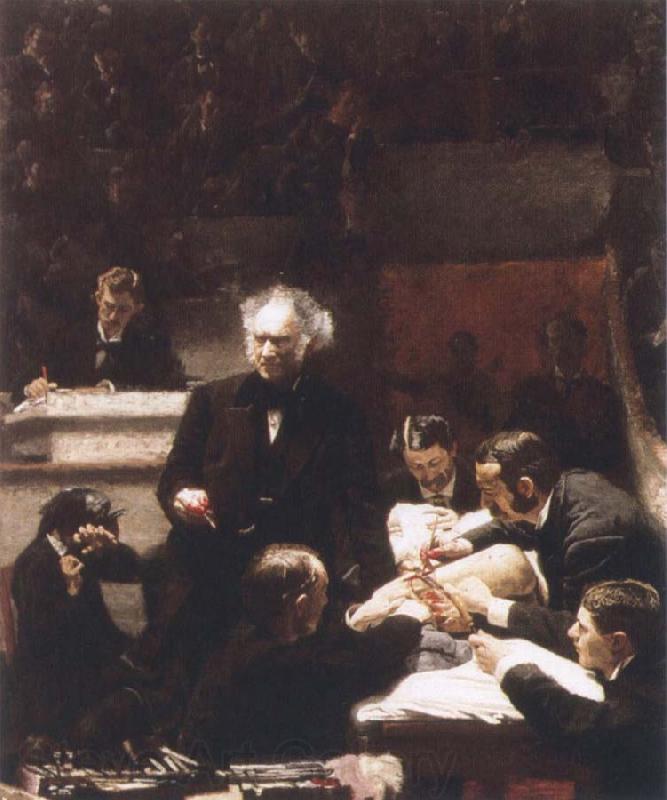 Thomas Eakins The Gross Clinic Norge oil painting art